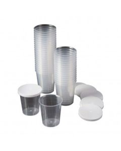 Disposable Cups WIth Lids (480)