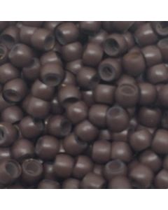 Silicone Lined Nano Beads x100 Brown