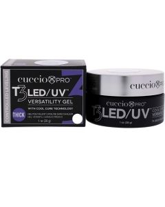 Cuccio T3 LED/UV Cool Cure Versatility Gel - White 28g