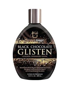 Tan Incorporated Black Chocolate Glisten Bottle 400ml (2023)