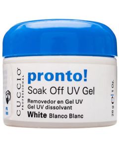 Cuccio Pronto Soak Off UV Gel White 28g