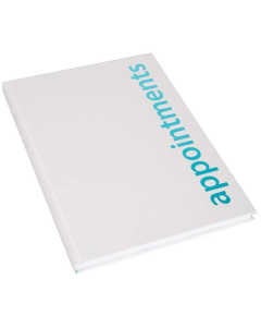 Agenda Appointment Book - 6 Column White