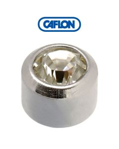 Caflon Stainless Polished Regular (April) Birth Stone