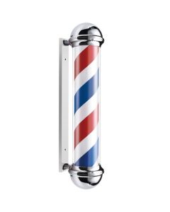 Lotus Barber Pole Silver 96cm