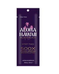 Tan Incorporated Aloha Hawaii Island Black Sachet 22ml (2025)
