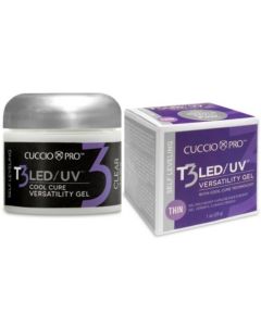 Cuccio T3 LED/UV Self Levelling Gel 28g - Clear