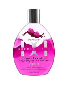 Tan Incorporated Double Dark Black Chocolate Raspberry Cream Bottle 400ml (2023)