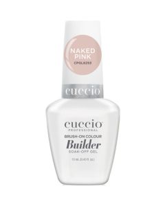 Cuccio Brush On Builder Gel With Calcium LED/UV 13ml - Naked Pink