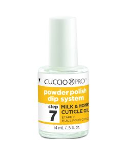 Cuccio Powder Polish Milk & Honey Cuticle Oil 14ml (Step 7)