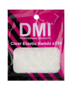 DMI Clear Elastic Bands x250
