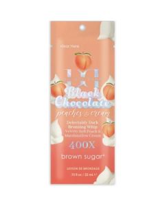 Tan Incorporated Double Dark Black Chocolate Peaches & Cream Sachet 22ml (2023)