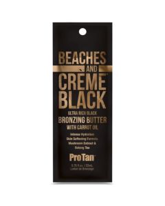 Pro Tan Beaches & Creme Ultra Rich Black Bronzing Butter with Carrot Oil 22ml (2023)