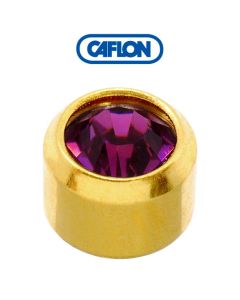 Caflon Gold Regular (February) Birth Stone