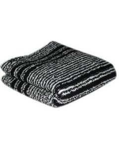 Hair Tools Black & White (Humbug) Towels (12 pk)