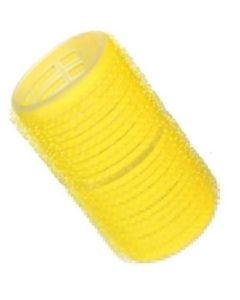 Hair Tools Cling Rollers - Medium (Yellow 32mm) Pk12
