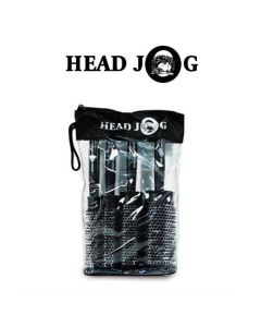 Head Jog Heat Retainer Quad Brush Set