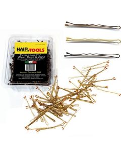 Hair Tools 2.5" Extra Long Waved Grips Blonde (500)