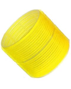 Hair Tools Cling Rollers - Jumbo (Yellow 66mm) Pk6