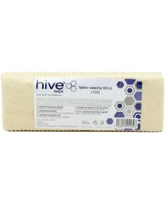 Hive Options Fabric Waxing Strips x100 20cm x 7cm
