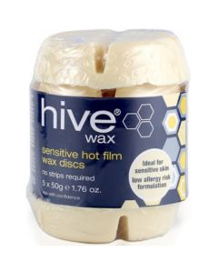 Hive Options 'Sensitive Hot Film' Wax Discs 250g (5 x 50g)