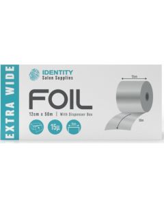 Identity Extra Wide Foil 120mm x 50m - Silver