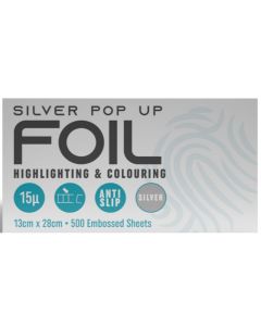 Identity Pop Up Foil Embossed 130mm x 280mm (500 Sheets) - Silver