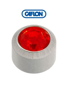 Caflon Stainless Polished Regular (July) Birth Stone