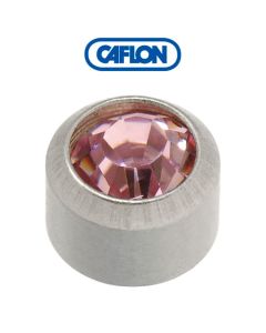 Caflon Stainless Polished Regular (June) Birth Stone Pk12
