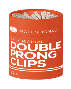LJ Professional Double Prong Curl Clips x72