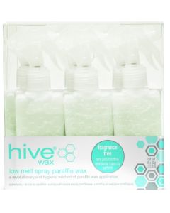 Hive Options Spray Fragrance-Free Low Melt Paraffin Cartridges 80g (x6)