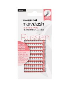 Marvelash 6D Fan Russian (Ultra Fine) 0.07 Assorted 8