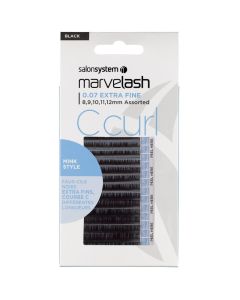 Marvelash (Mink Style) C Curl 0.07 Volume Assorted 8