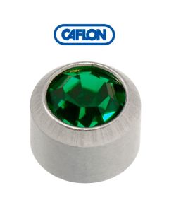 Caflon Stainless Polished Regular (May) Birth Stone