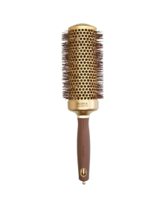 Olivia Garden Expert Blowout Speed Wavy Bristle Brush 55mm - Gold & Brown