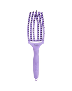 Olivia Garden Lavender Medium Fingerbrush - Boar & Nylon