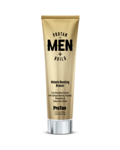 Pro Tan Men + Build Melanin Boosting Bronzer Tube 280ml (2024)