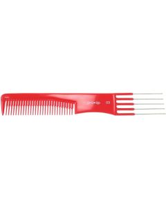 Pro Tip 09 Metal Lifter Comb Red