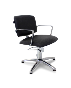 REM Atlas Hydraulic Salon Chair - Black