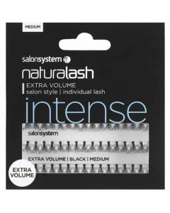 Salon System Individual Lashes (Extra Volume) - Medium (INTENSE)