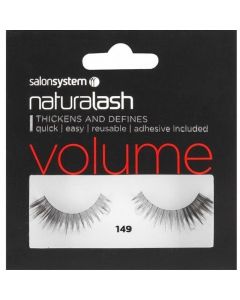 Salon System Naturalash Strip Lashes - 149 Black (VOLUME)