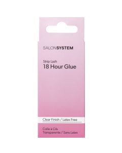 Salon System Strip Lash 18 Hour Glue - Clear Latex Free