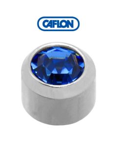 Caflon Stainless Polished Regular (September) Birth Stone Pk12
