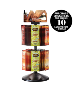 Synergy Tan Rotating Sachet Display Deal 
