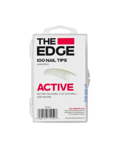 The Edge Nails ACTIVE Nail Tips - (100 Assorted Pack)