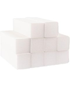 The Edge Standard White Sanding Block 4-Way 10pk