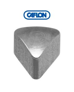 Caflon Stainless Polished Regular Triangle Shape Birth Stone Pk12