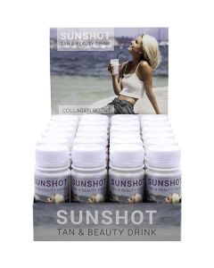 Sunshot + Collagen Tan & Beauty Drink 24 x 60ml (2023)