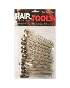 Hair Tools Silver Control Clips