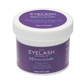 The Eyelash Emporium Fade Out Eye Makeup Cleansing Pads (Tub x75 Pads)