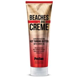 Pro Tan Beaches & Creme Ultra Rich Sizzling Hot Tanning Butter with Carrot Oil 250ml (2023)